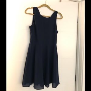 Everly navy dress